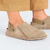 Lutry Premium Suede Gray Taupe