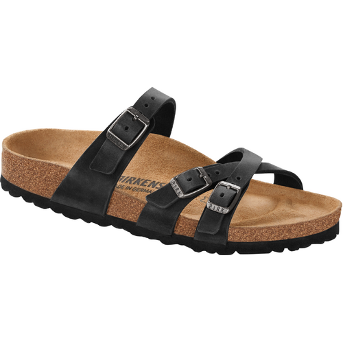 FRANCA BLACK OILED LEATHER