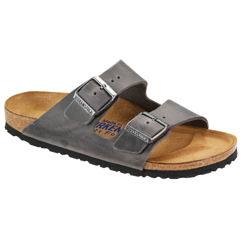 ARIZONA SOFT FOOTBED OILED LEATHER  - IRON